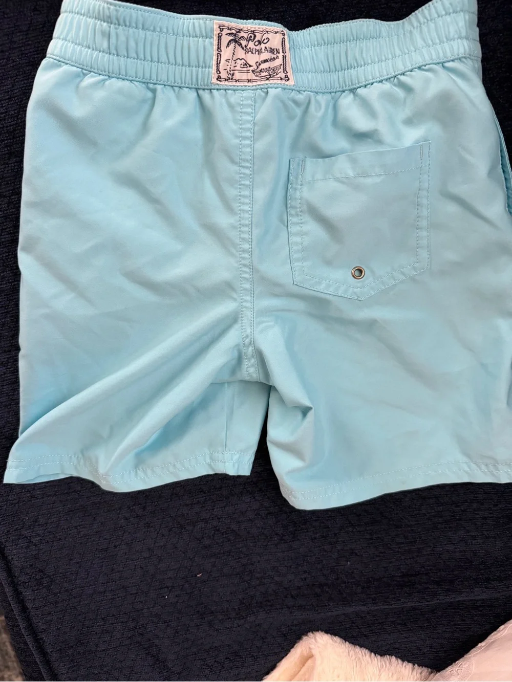 Polo by Ralph Lauren Light Blue Swim Trunks